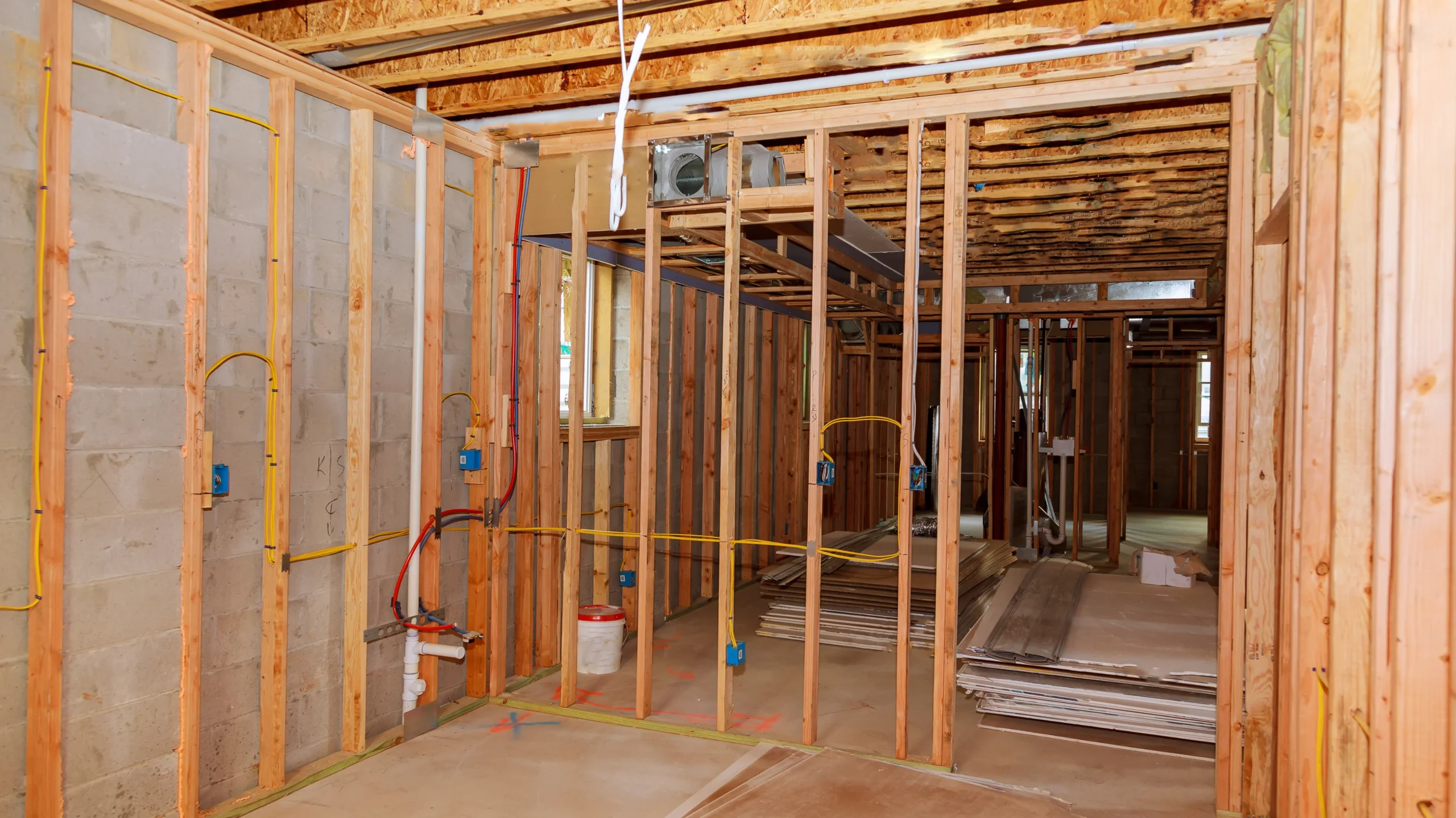 New house wiring and finishing (2)