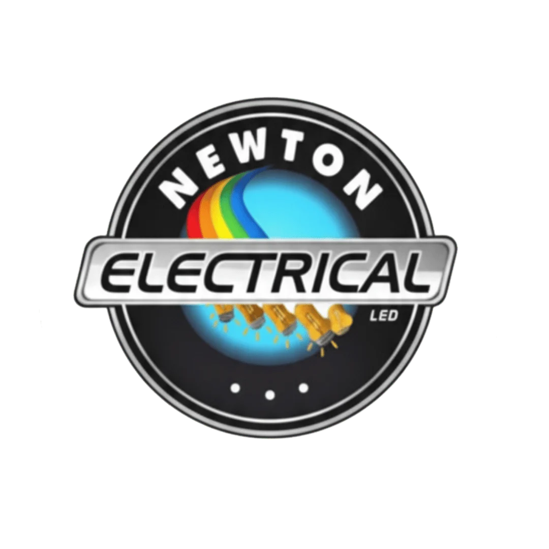 Newton Electrical logo licensed electrical services and LED lighting